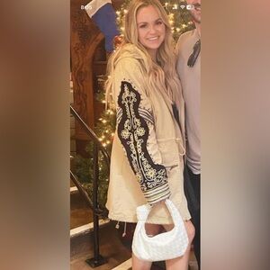 FP embellished military jacket